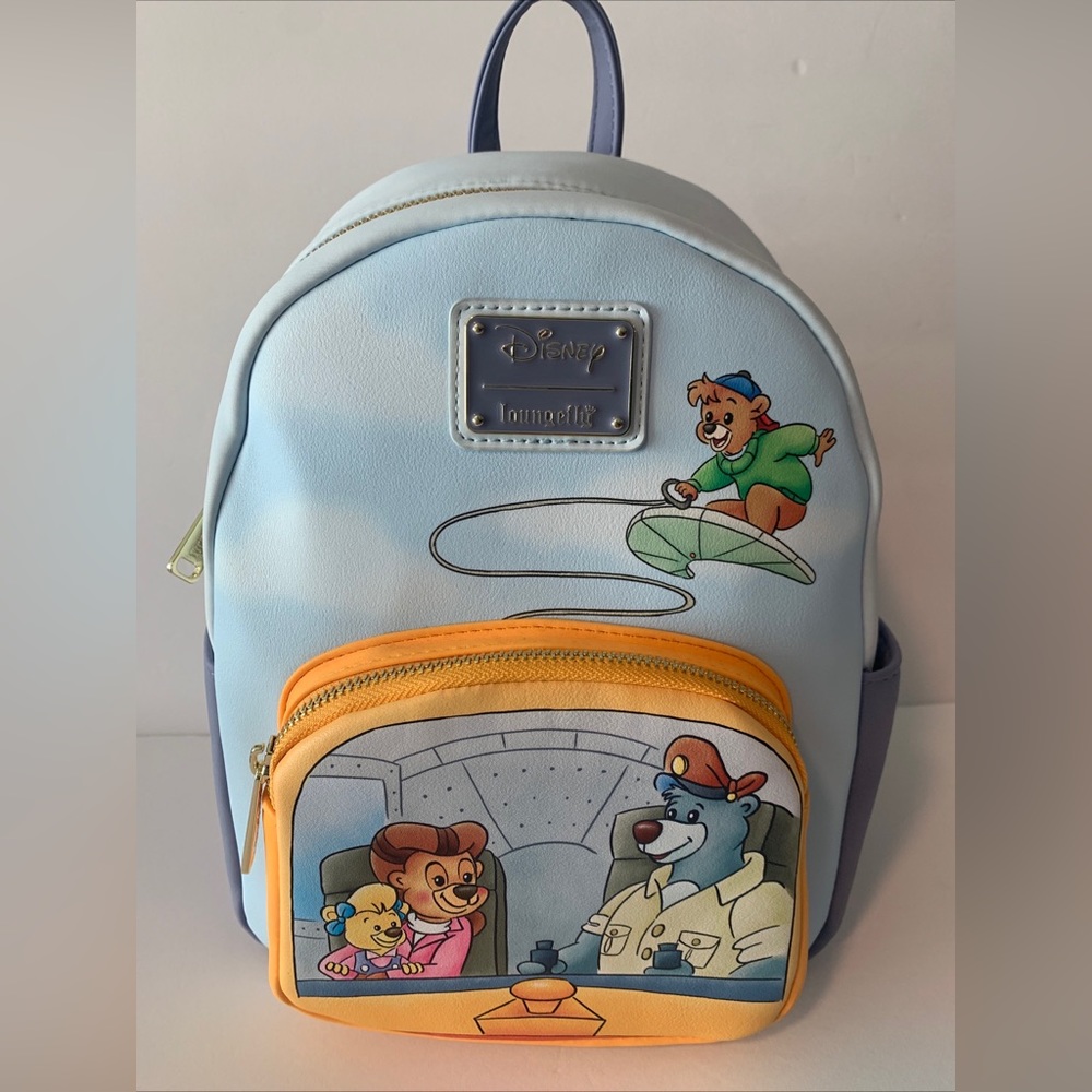 Loungefly Disney Talespin Crew Group Portrait Mini Backpack NWT